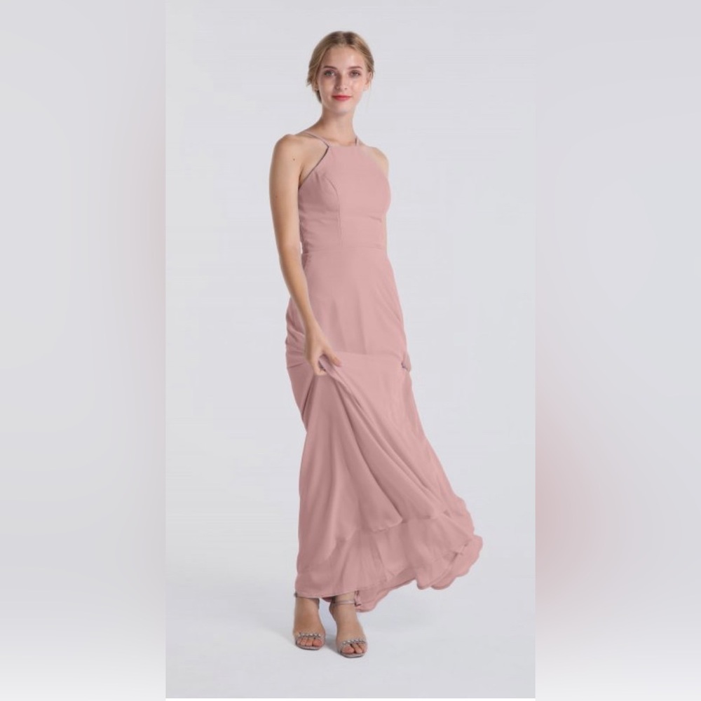 Ella Bride bridesmaid dress in IVORY (not color pictures).